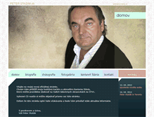 Tablet Screenshot of peterstasak.sk
